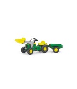 Trettraktor rollyKid John Deere mit Lader