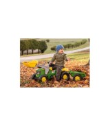 Trettraktor rollyKid John Deere mit Lader