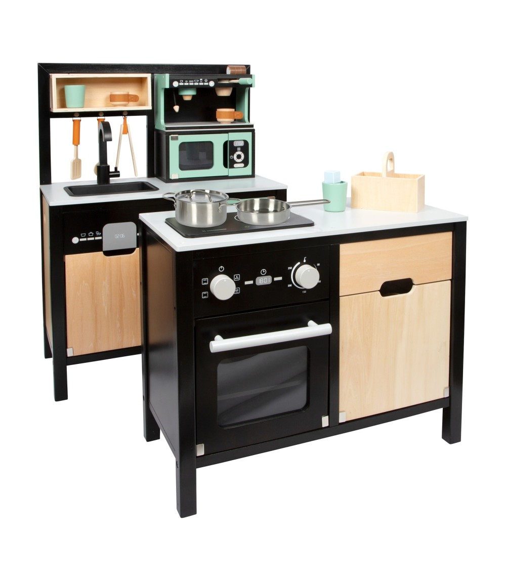 Kinderküche mit Kücheninsel Industrial