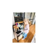 Kinderküche mit Kücheninsel Industrial