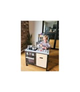 Kinderküche mit Kücheninsel Industrial