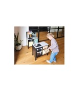 Kinderküche mit Kücheninsel Industrial