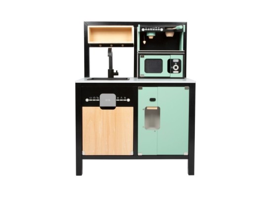 Kinderküche mit Kücheninsel Industrial