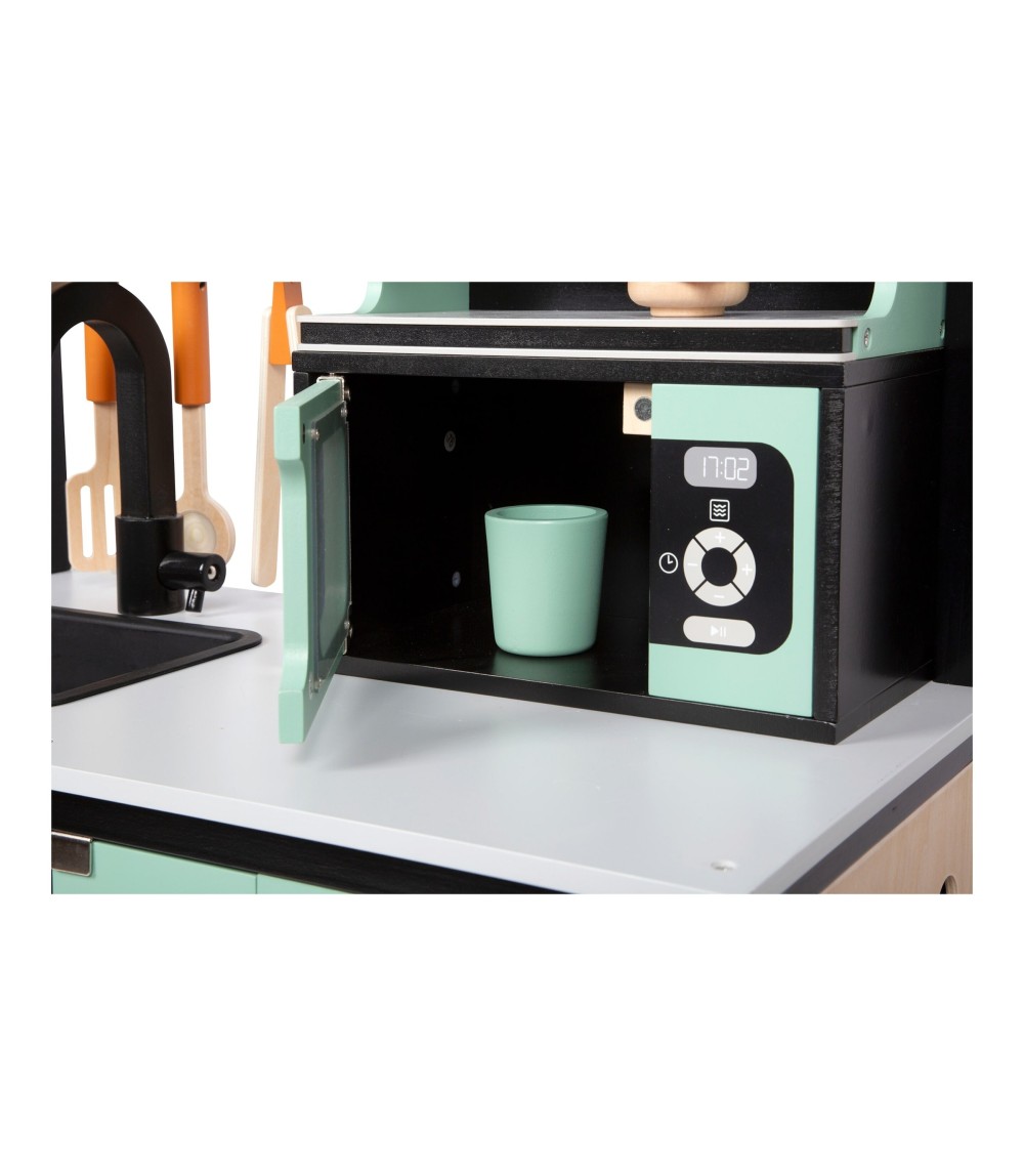 Kinderküche mit Kücheninsel Industrial