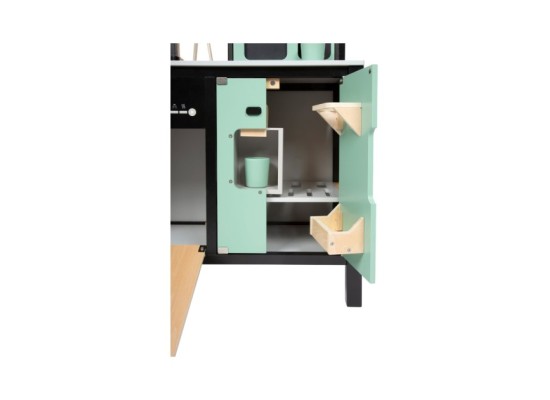 Kinderküche mit Kücheninsel Industrial