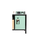 Kinderküche mit Kücheninsel Industrial