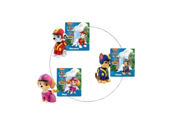 Tonie Bundle Hörfiguren Paw Patrol - Jungle Pups - Chase/Marshall/Skye