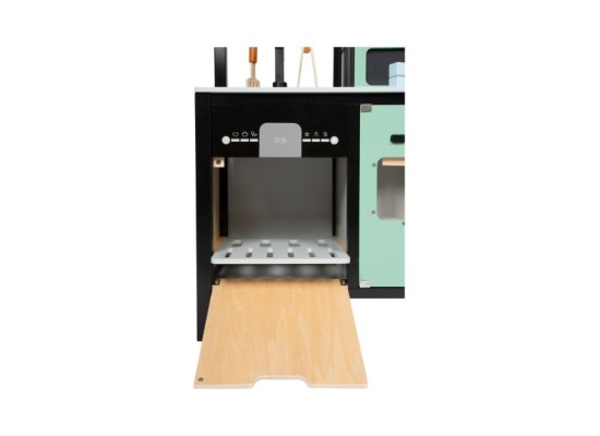 Kinderküche mit Kücheninsel Industrial