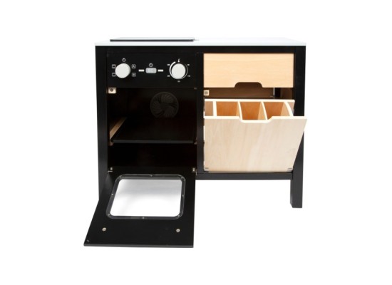 Kinderküche mit Kücheninsel Industrial