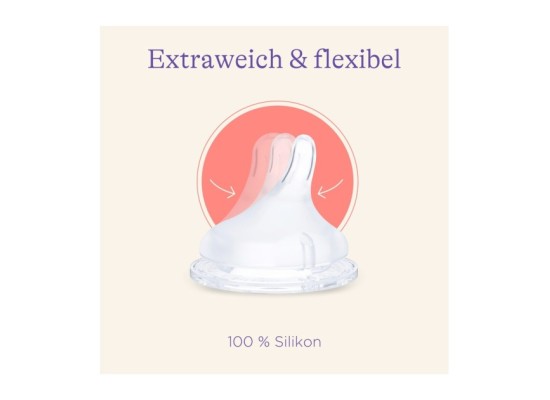 2er-Pack Trinksauger NaturalWave