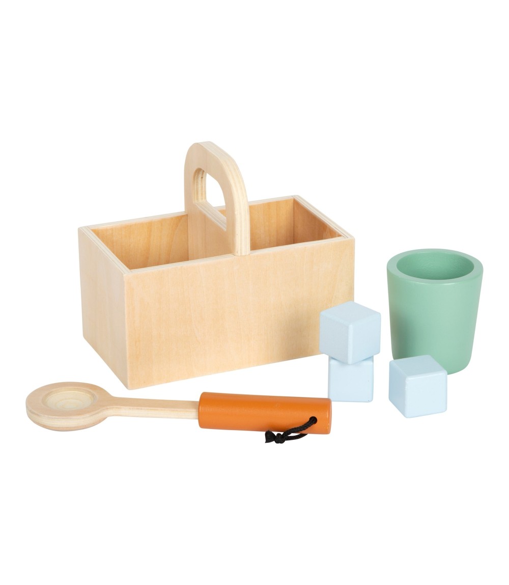 Kinderküche mit Kücheninsel Industrial