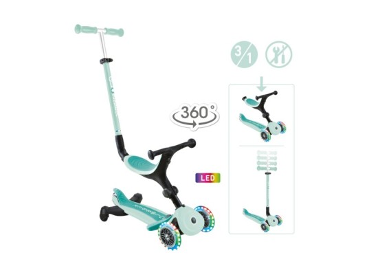 Scooter 3in1 Go-Up active 360 mit Leuchtrollen