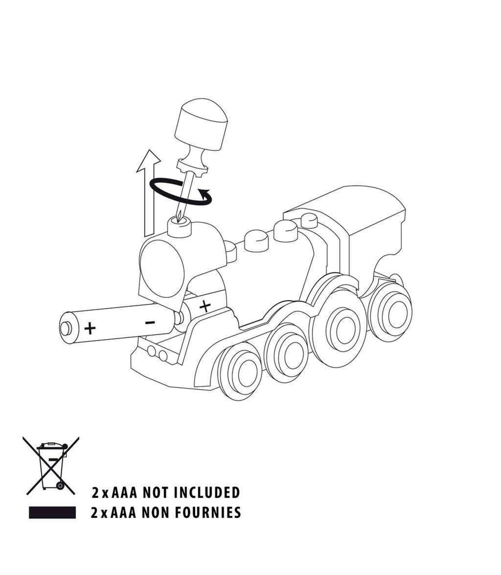 Rote Lola Bauernhof Zugset