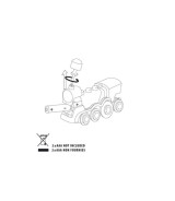 Rote Lola Bauernhof Zugset