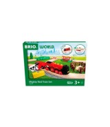 Rote Lola Bauernhof Zugset