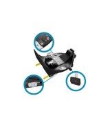 Kindersitz Pearl 360 inkl. Isofix-Basis FamilyFix 360