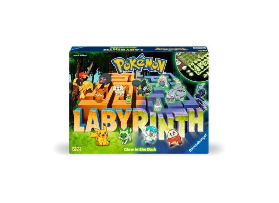 Pokémon Labyrinth Glow in the Dark