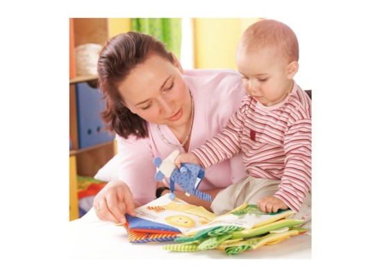 Stoffbuch Blätterhäuschen