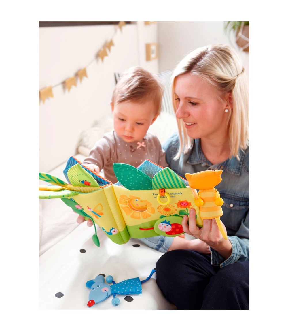 Stoffbuch Blätterhäuschen