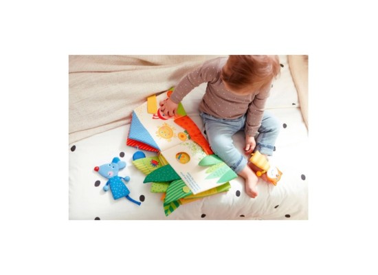 Stoffbuch Blätterhäuschen