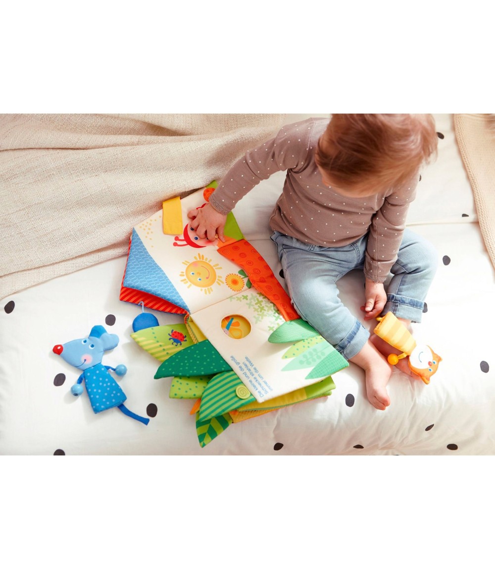 Stoffbuch Blätterhäuschen