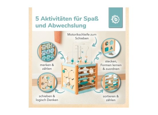 Motorikwürfel XXL Scandi-Chic