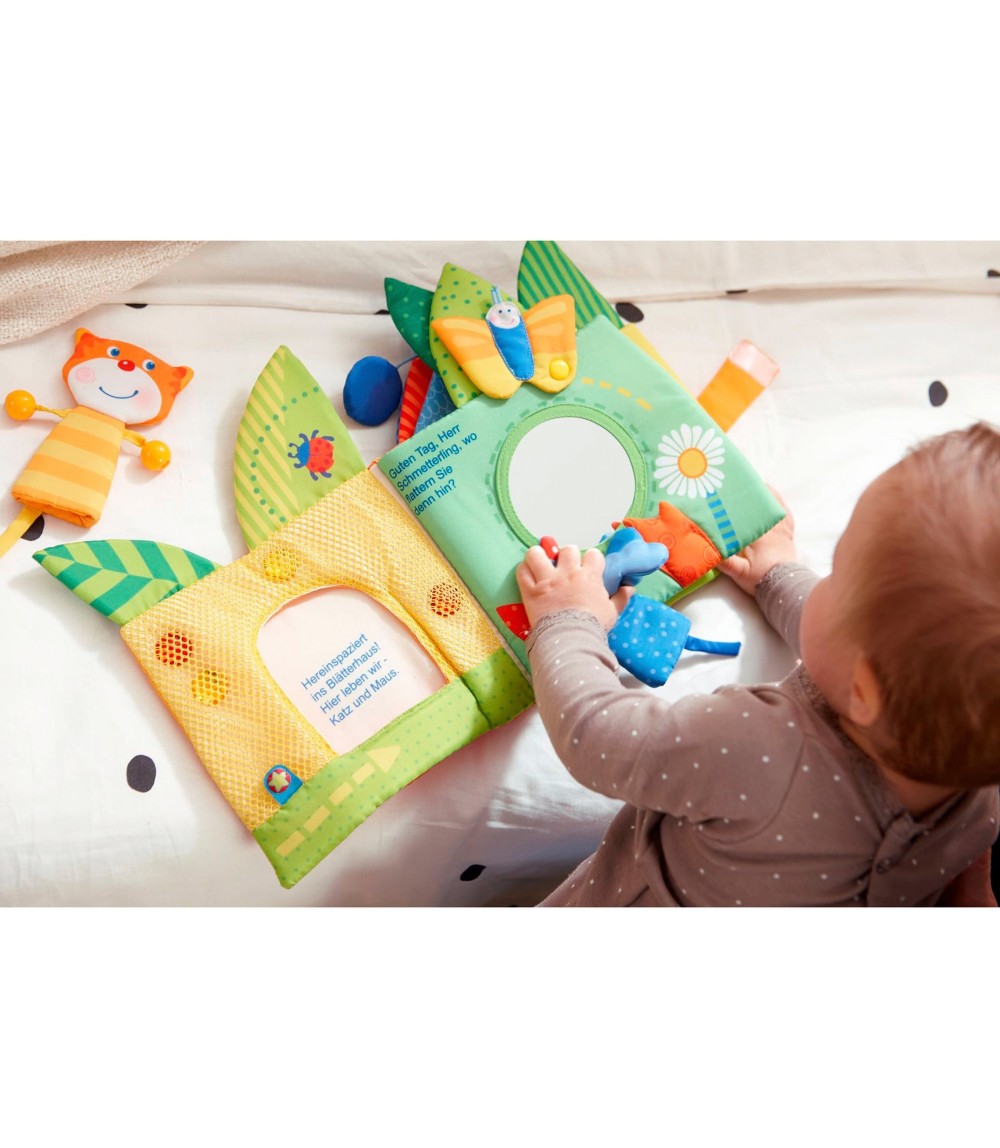 Stoffbuch Blätterhäuschen