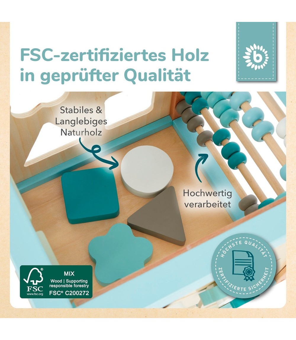 Motorikwürfel XXL Scandi-Chic