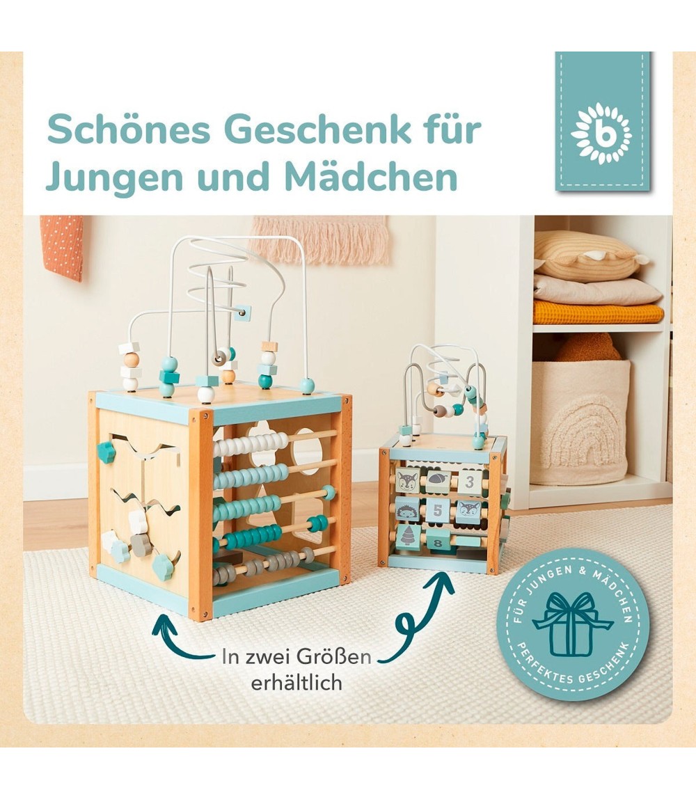 Motorikwürfel XXL Scandi-Chic