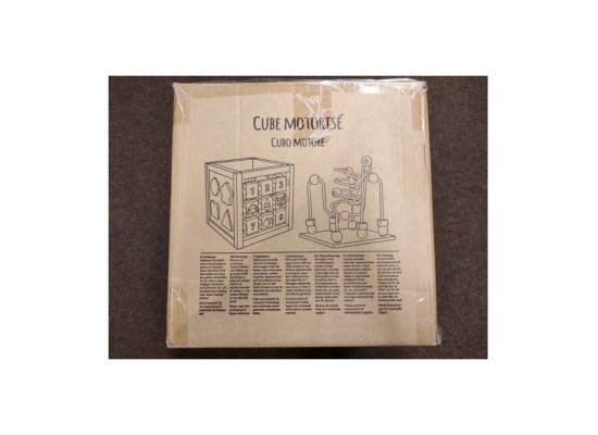 Motorikwürfel XXL Scandi-Chic