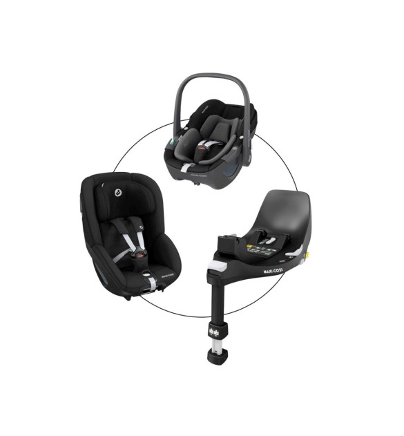 Babyschale Pebble 360 inkl. Kindersitz Pearl 360 und Isofix-Basis FamilyFix 360