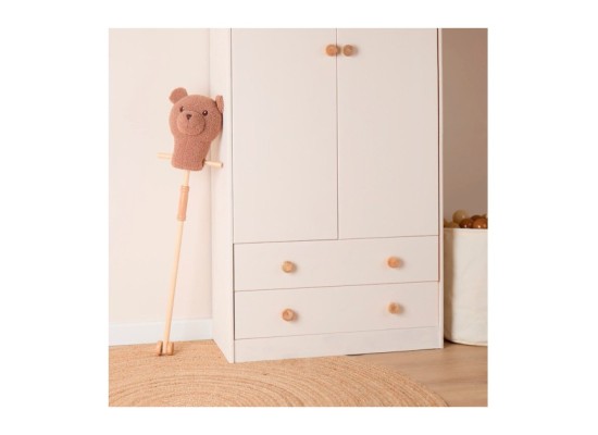 Steckenpferd Holz Bär Mika