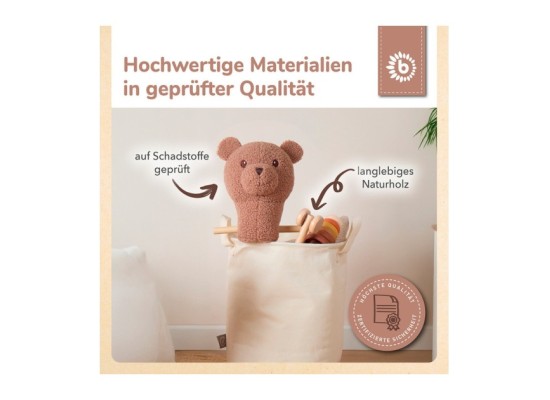 Steckenpferd Holz Bär Mika