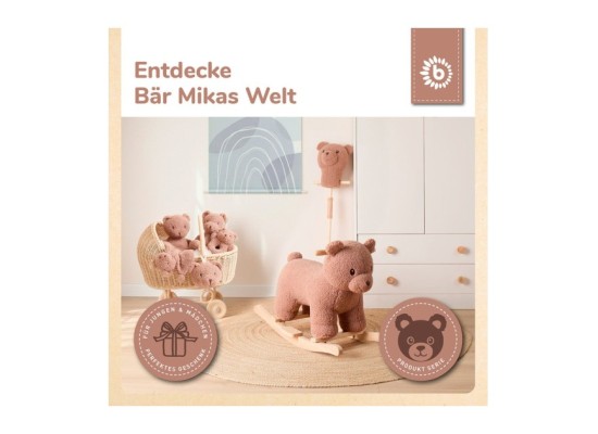 Steckenpferd Holz Bär Mika