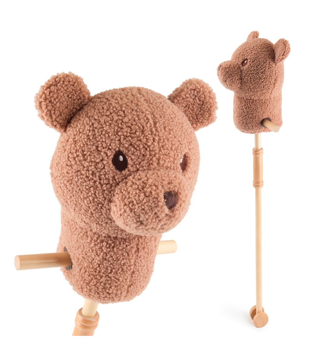 Steckenpferd Holz Bär Mika