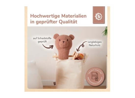 Steckenpferd Holz Bär Mika