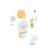 3D Baby Mobile Schaf Betty Holz - ab Geburt