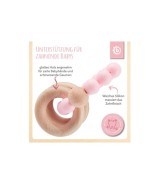 Beißring mit Silikon Perlen - ab Geburt