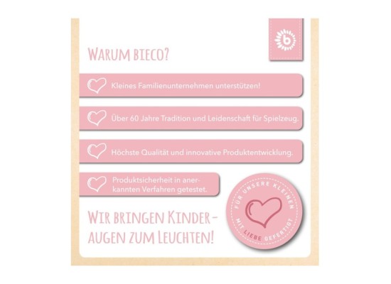 Beißring mit Silikon Perlen - ab Geburt