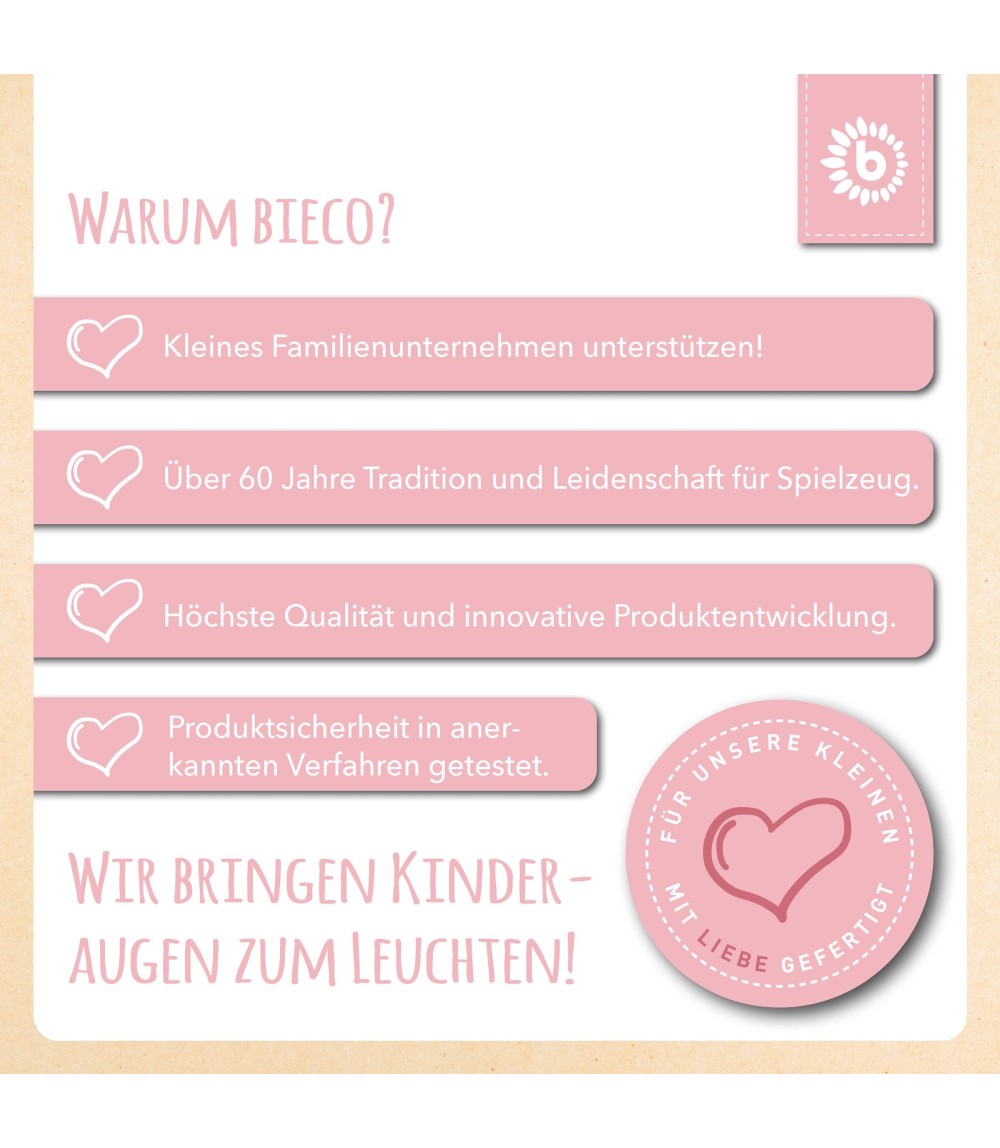 Beißring mit Silikon Perlen - ab Geburt