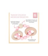 Beißring mit Silikon Perlen - ab Geburt