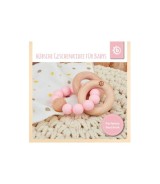 Beißring mit Silikon Perlen - ab Geburt