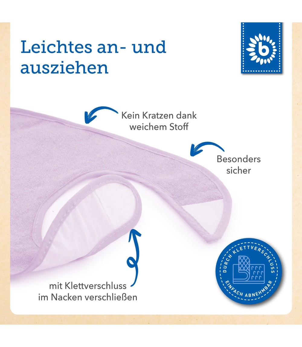 Baby Lätzchen 10er Pack abwaschbar - ab Geburt