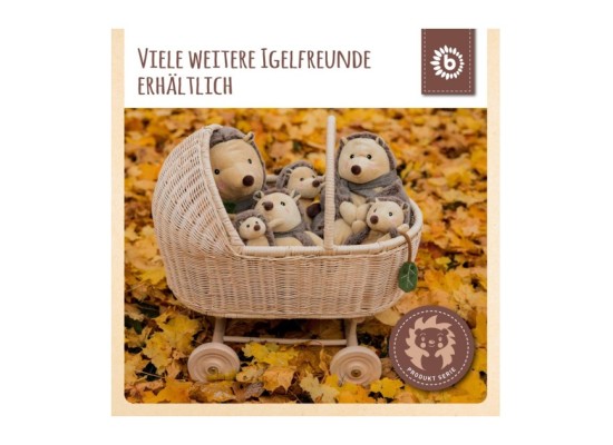 Plüsch Igel Spieltier mit Rassel - ab Geburt