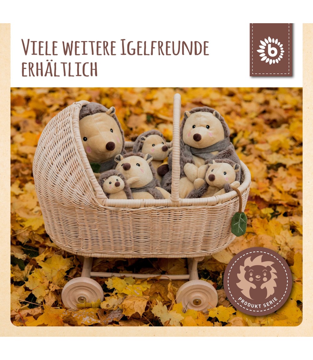 Plüsch Igel Spieltier mit Rassel - ab Geburt