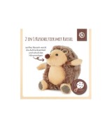 Plüsch Igel Spieltier mit Rassel - ab Geburt