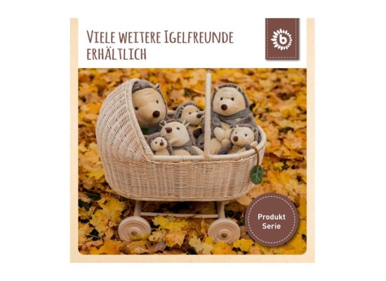 Plüsch Igel Spieltier mit Rassel - ab Geburt