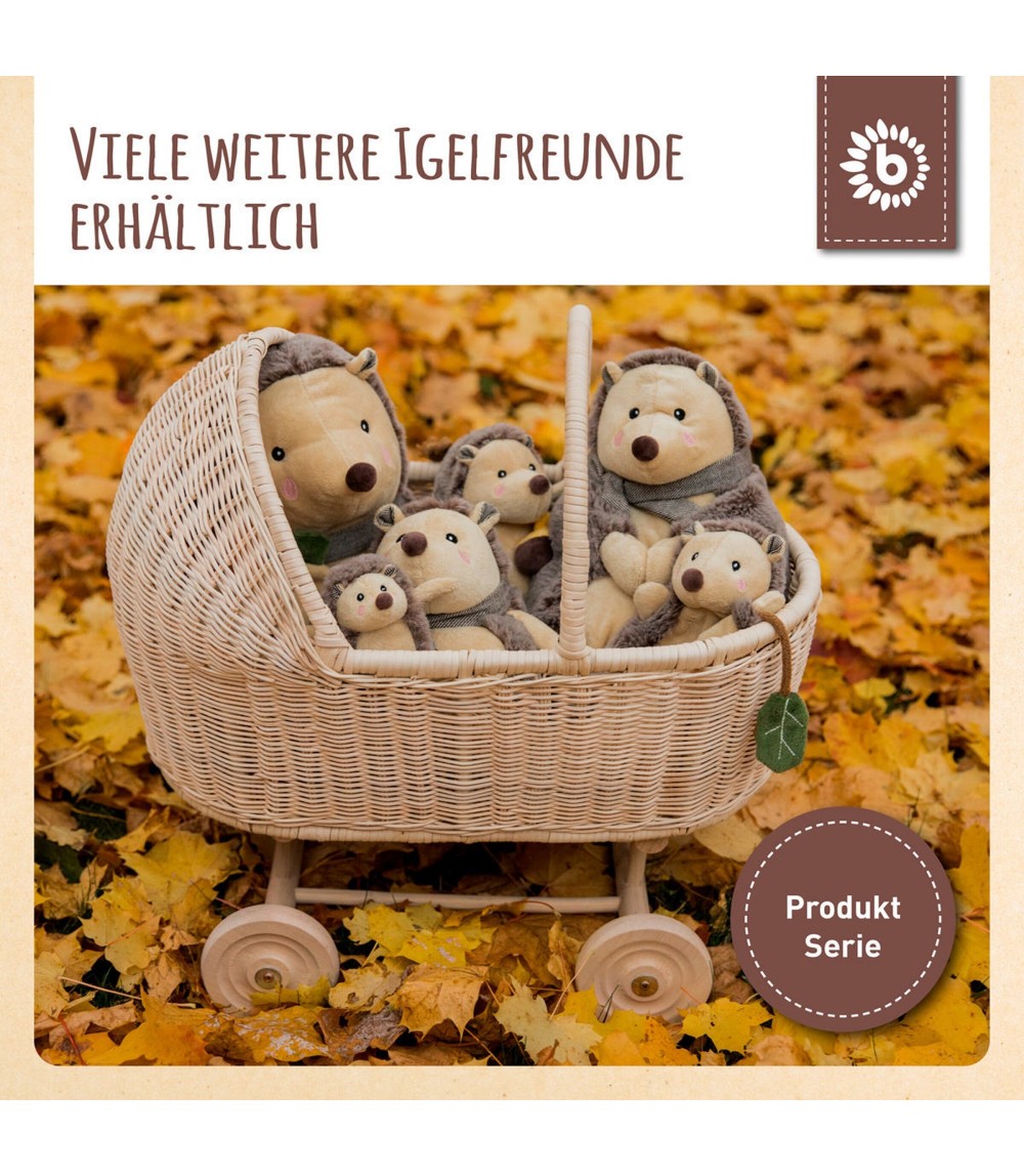 Plüsch Igel Spieltier mit Rassel - ab Geburt