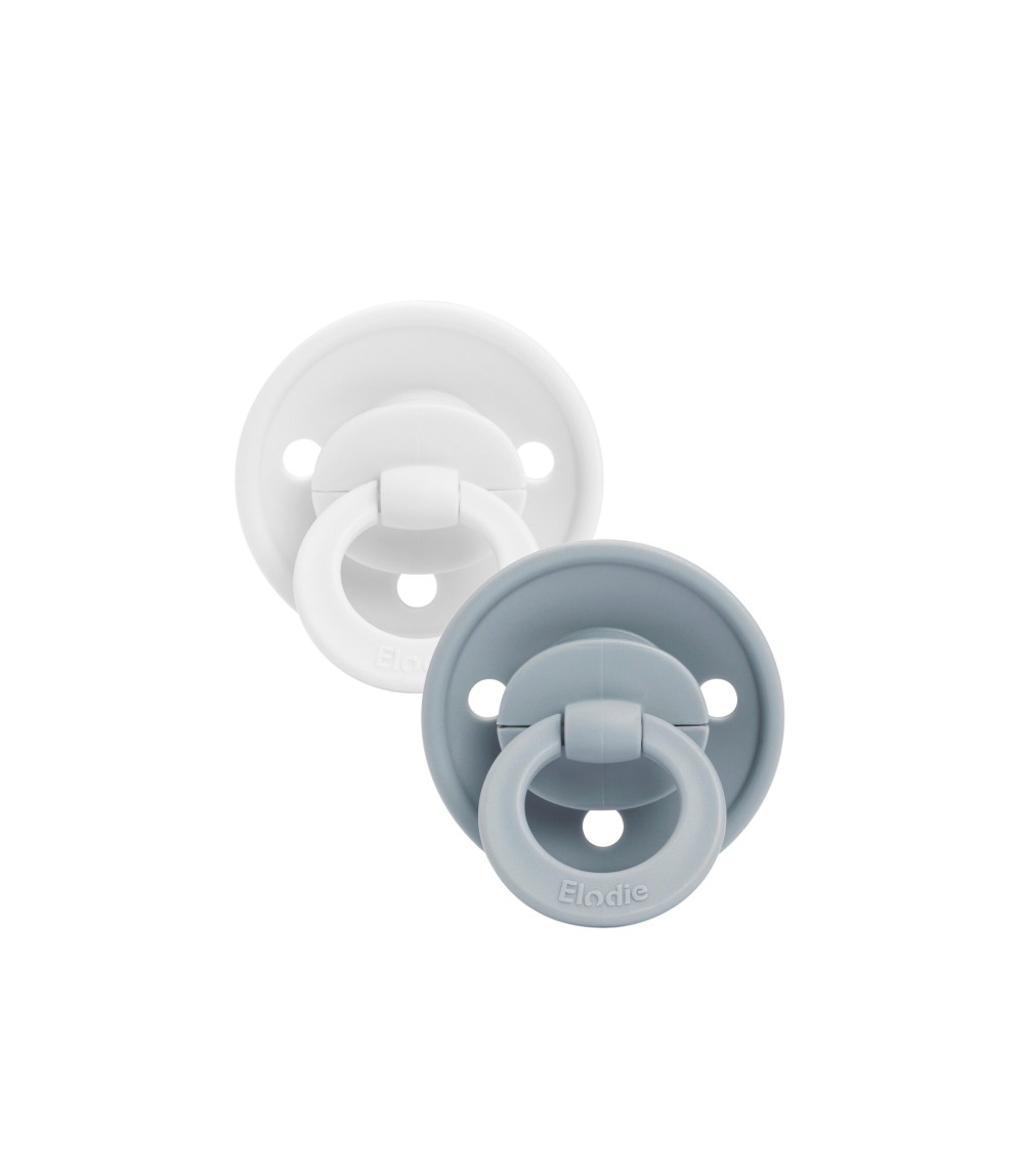 Schnuller 2er-Pack Naturkautschuk - Sunrise Blue 0-6 Monate