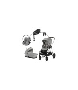 Kombikinderwagen Gazelle S Travel-Set inkl. Babyschale Cloud G i-Size und Isofix-Basis Base G